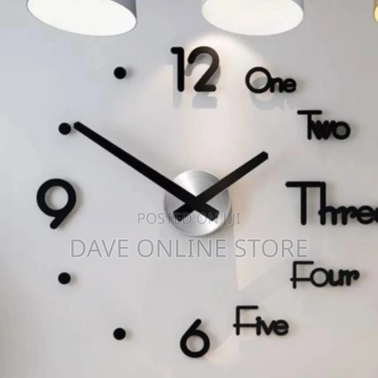 Modern Home Decor Wall Clock.
