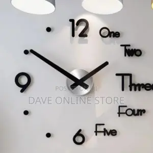 Modern Home Decor Wall Clock.