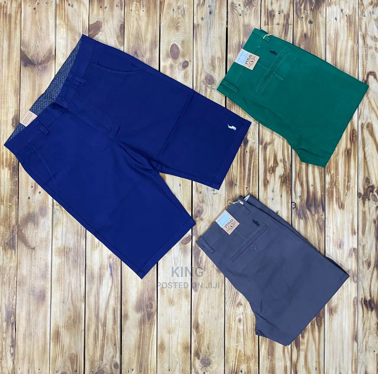 Chessy Smart Kaki Shorts