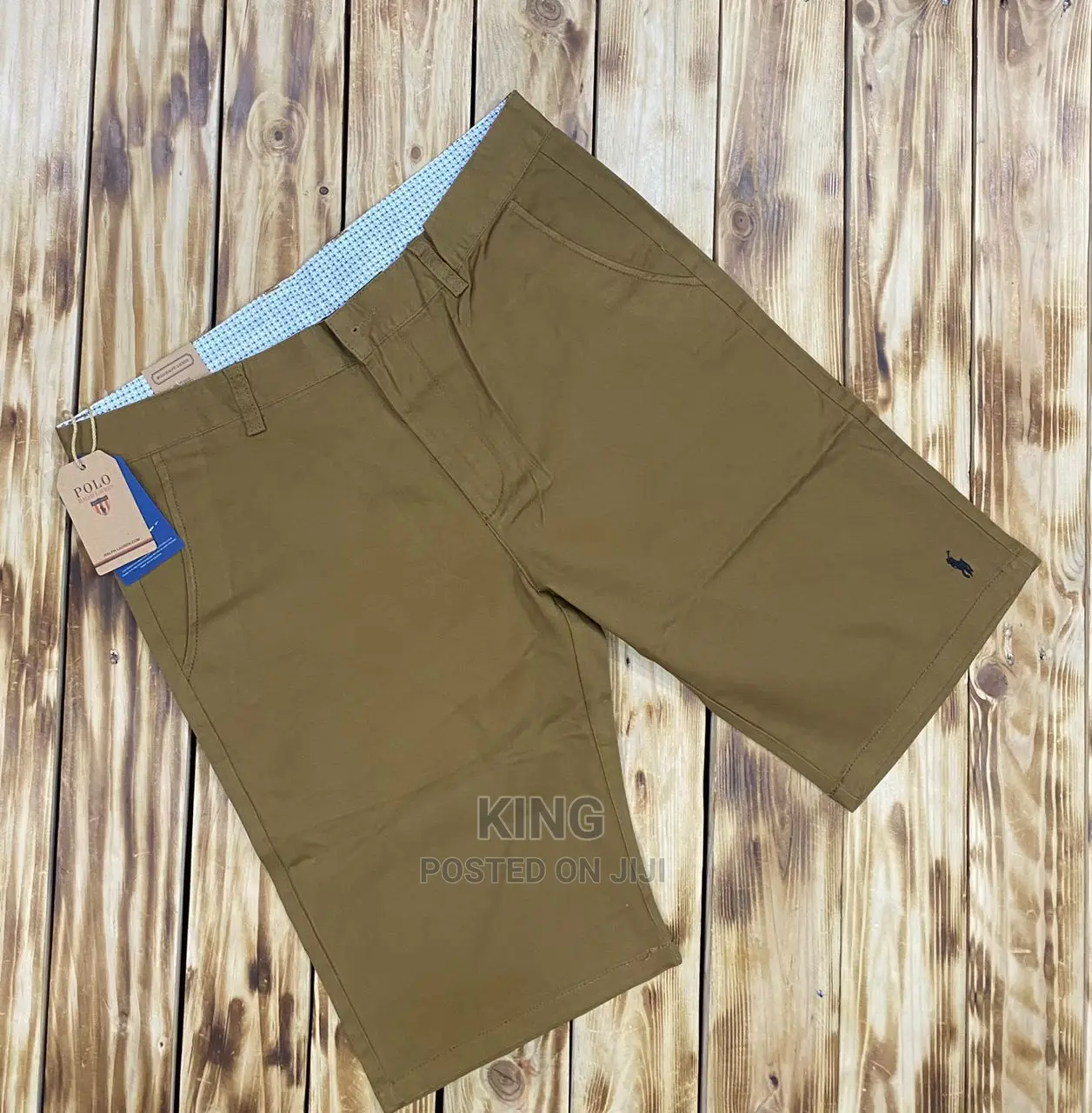Fine Royal Kaki Shorts