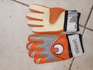 Goals Keeper Gloves Leather Original Material