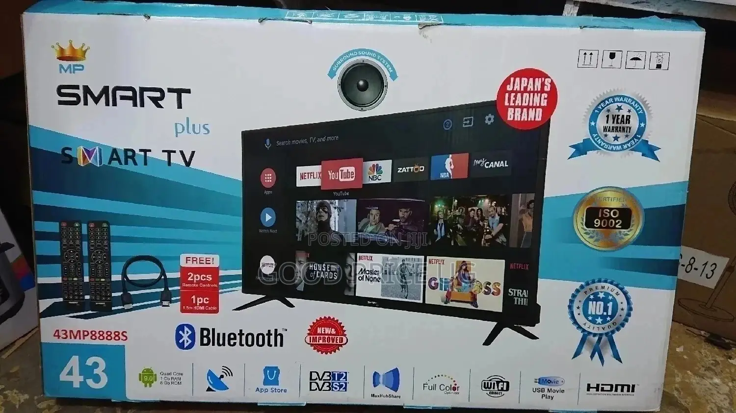 43inches Smart Plus Smart TV