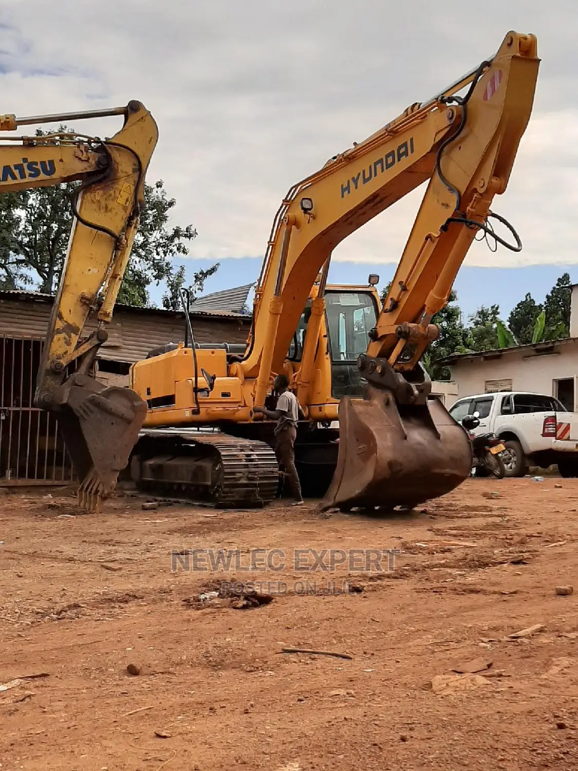 Hyundai 210 Excavator for Hire Only