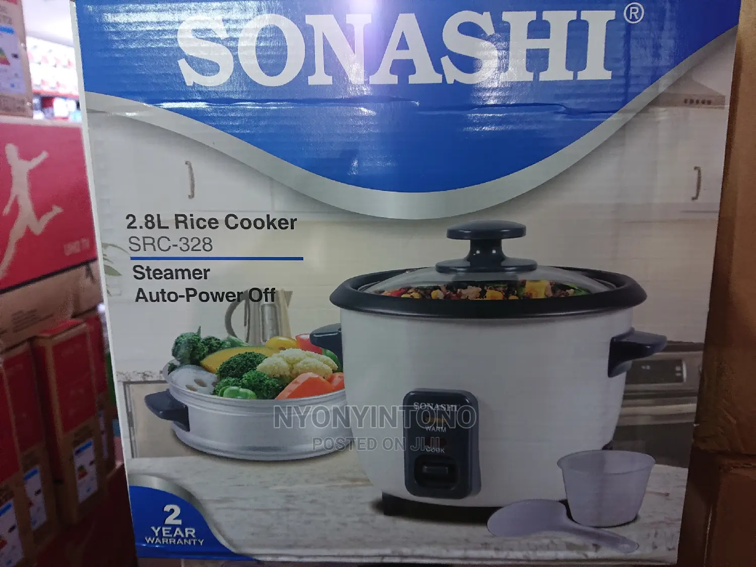 Sonashi Rice Cooker 2.8liters