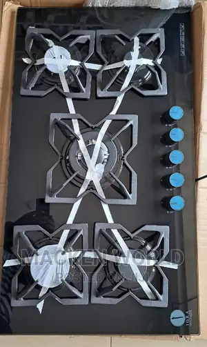 GAS HOB 5gas Burners 60by90cm