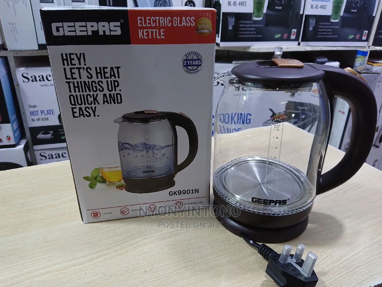1.8 Litter Geepas