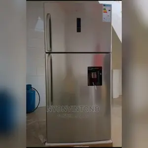 715 Liters Hisense Double Door Stainless Steel