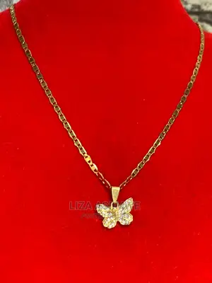 Simple Lady Necklaces Available With a Butterfly Pendant