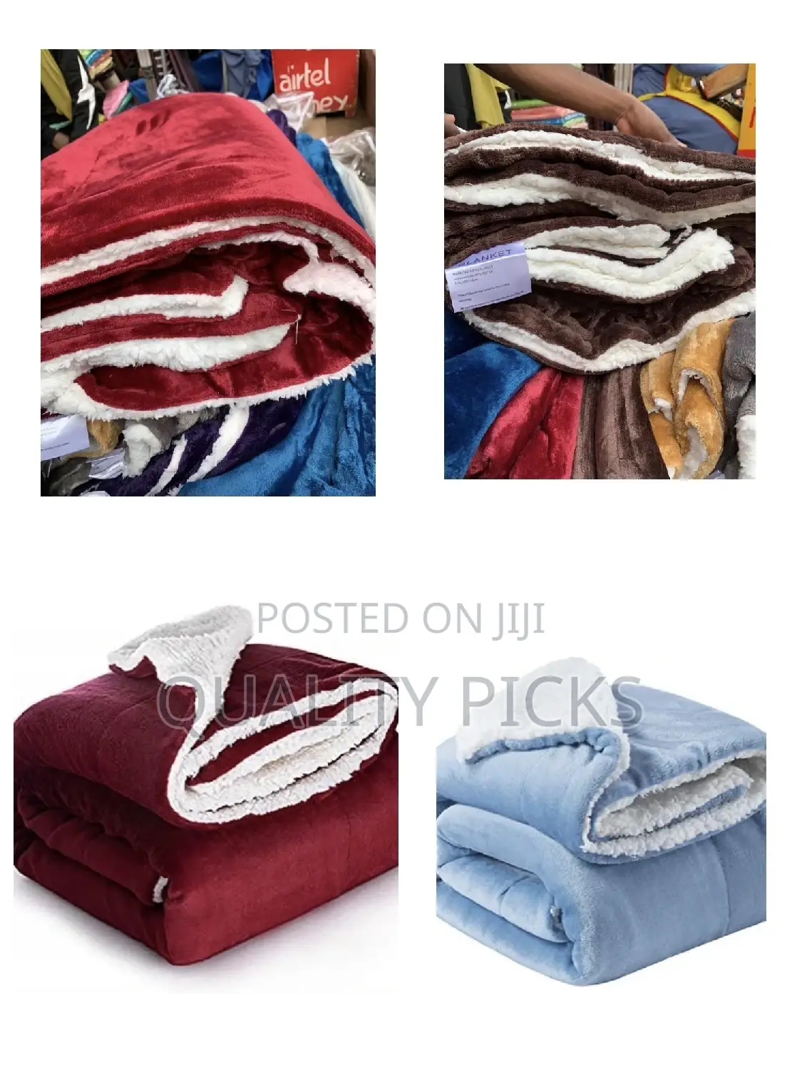 Red Fleece Blanket