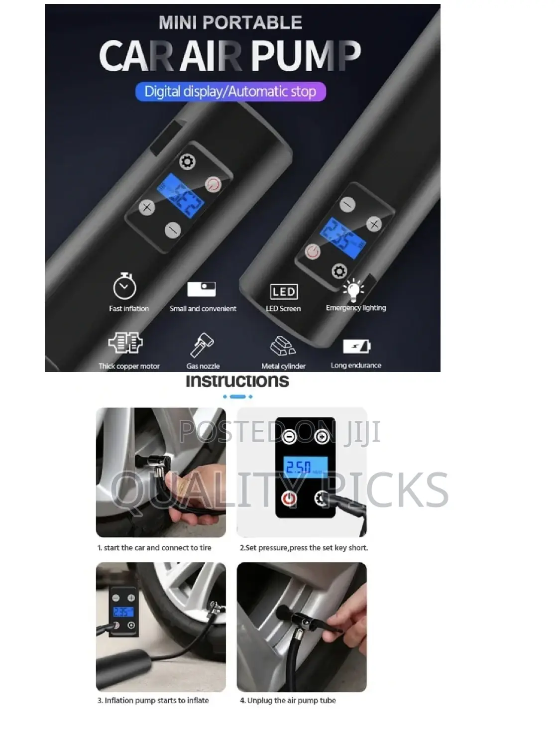 New Car Air Pump