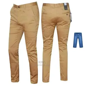 Gentleman Plain Kaki Trousers