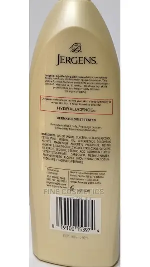 JERGENS Age Defying Extra Dry Skin Moisturizing Lotion 621ml