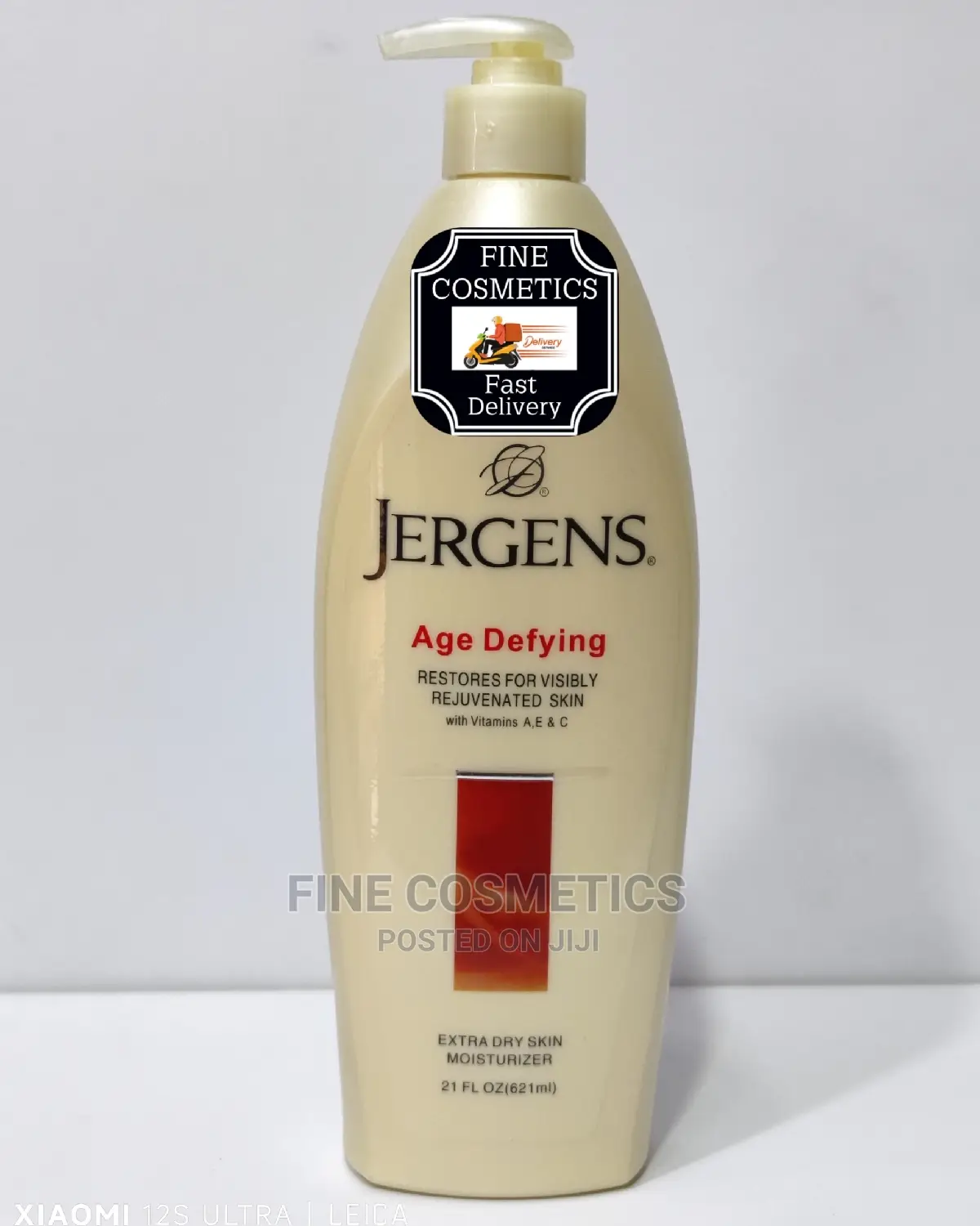 JERGENS Age Defying Extra Dry Skin Moisturizing Lotion 621ml