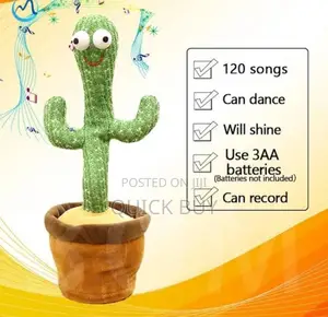 Talking Dancing Cactus Toy
