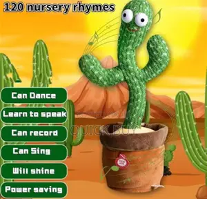Talking Dancing Cactus Toy