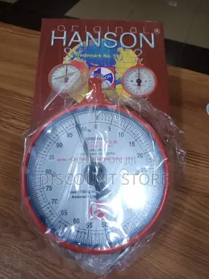 Mechanical Hanging Scale With Two Hooks