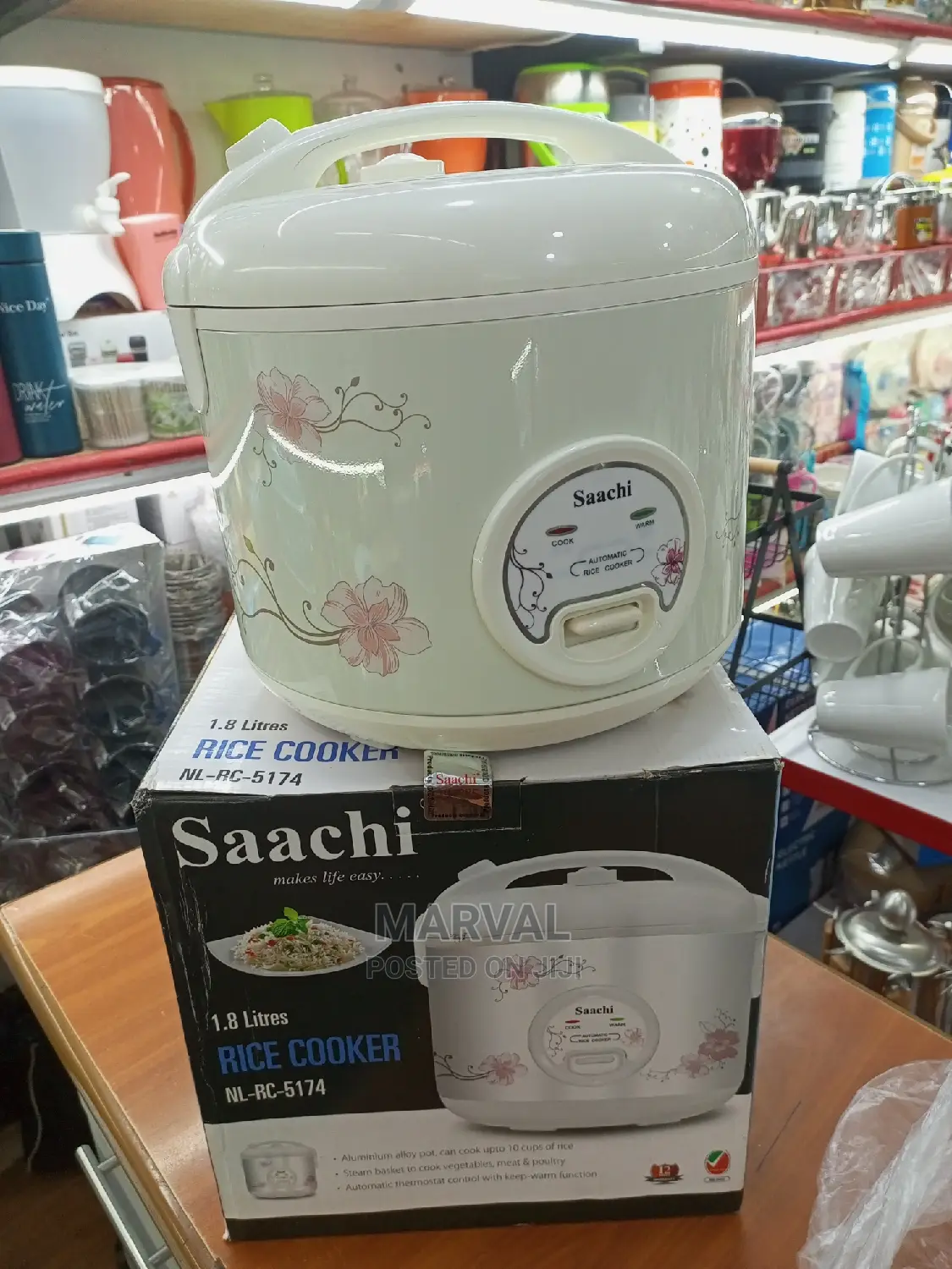 Saachi 1.8L Rice Cooker