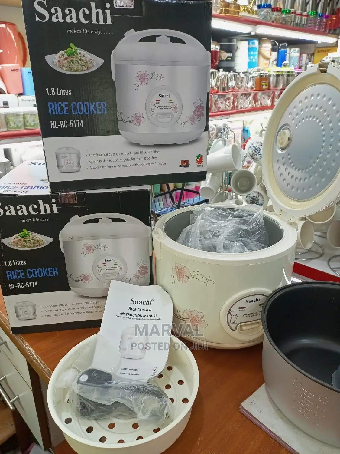 Saachi 1.8L Rice Cooker