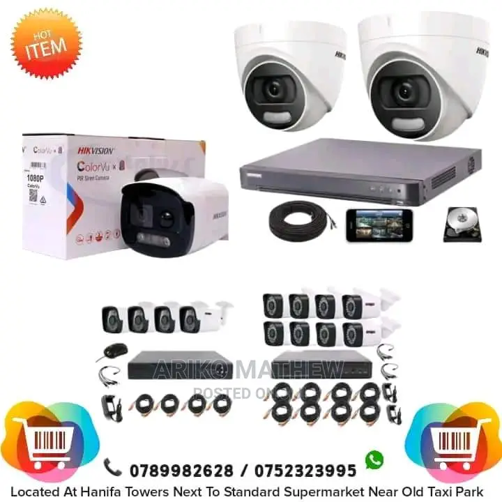 CCTV Cameras, Accessories Installation Solutions