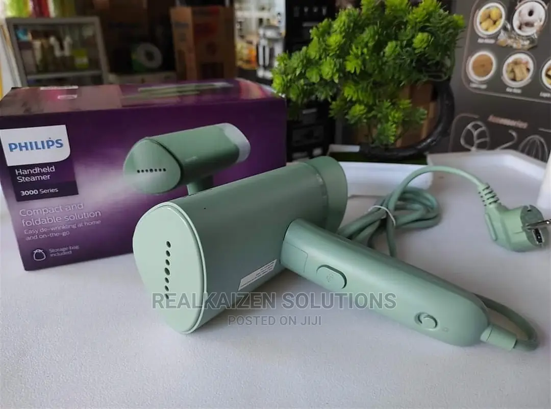 PHILIPS 100ml Foldable Hand Held Garment Steamer 1000W