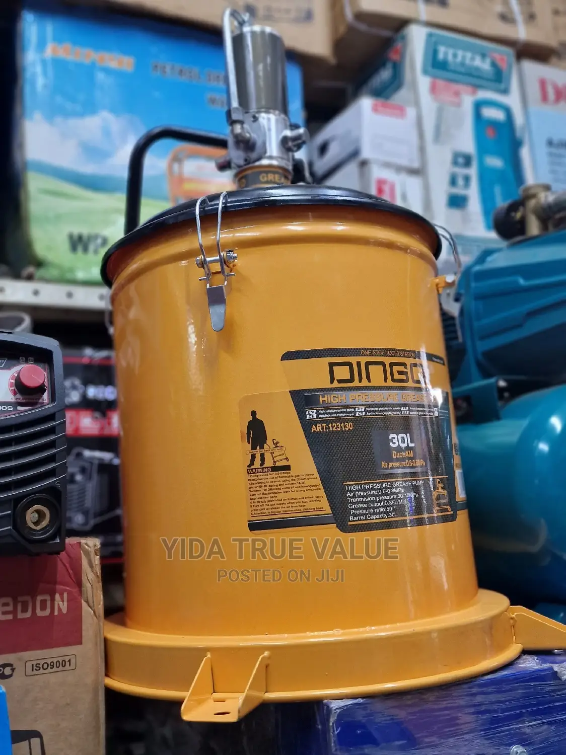High Pressure Grease Bucket