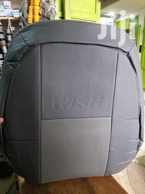 Gray Seat Covers For Toyota Wish