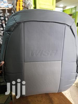 Gray Seat Covers For Toyota Wish