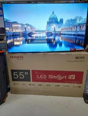 AIWA 55inch/139cm 4K Ultra HD Smart "Webos" Tvs (Aw550us)