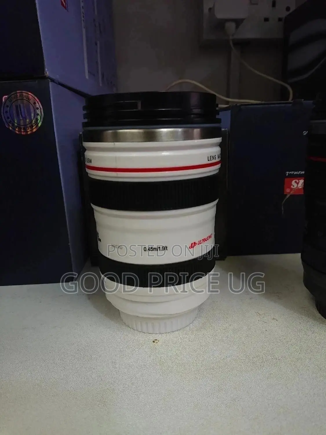 Zoom Lense Travel Mug