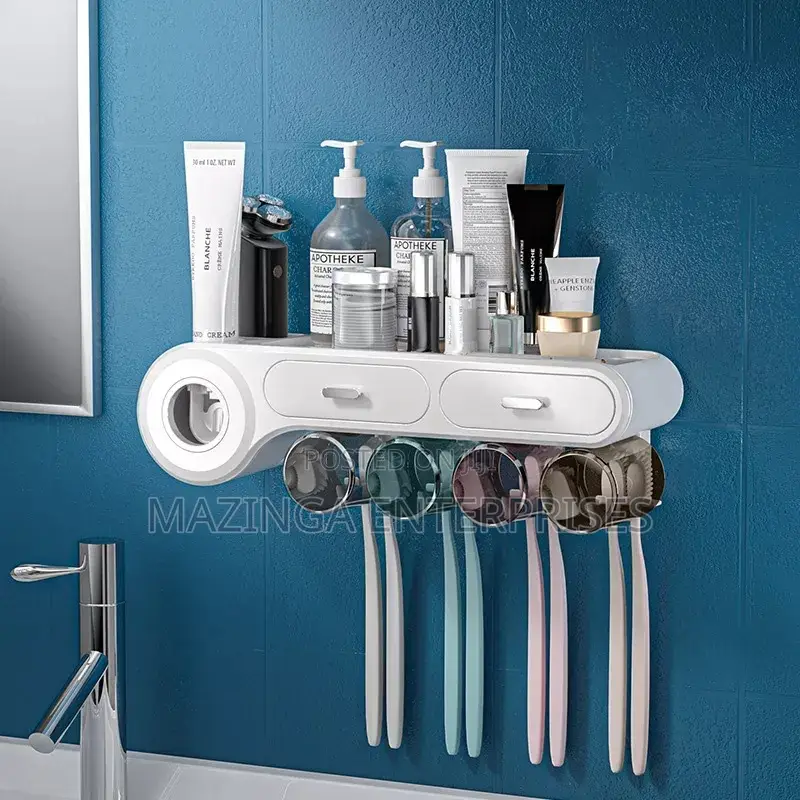 Multifunctional Toothbrush Holder Rack
