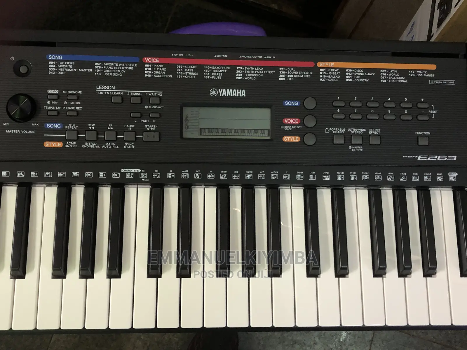 Yamaha PSR-E263