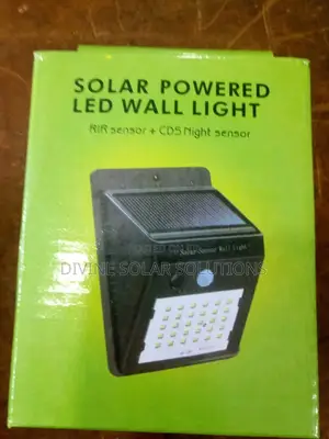 Solar Powered LED Wall Light