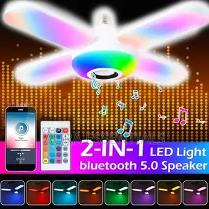 Led Light, Bluetooth Music Speaker With Remote