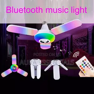Led Light, Bluetooth Music Speaker With Remote