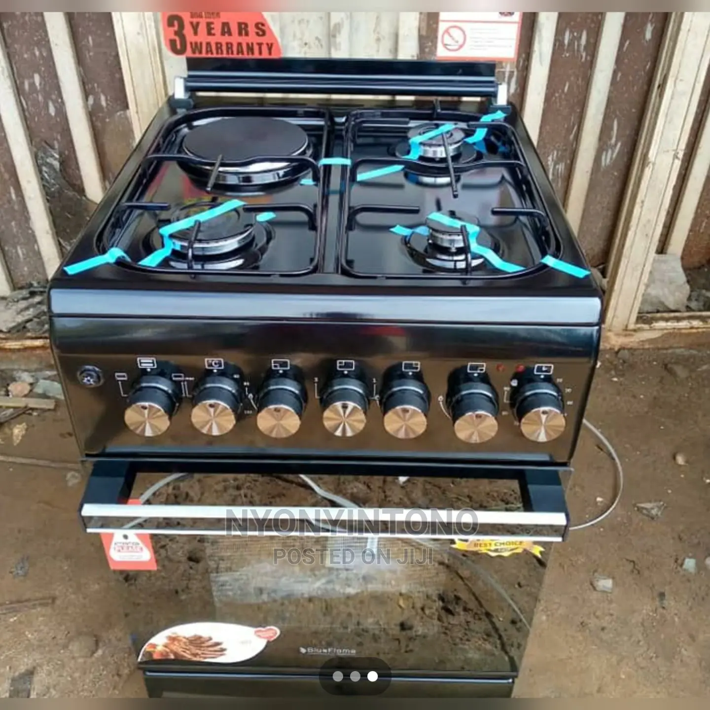 3 + 1 Blueflame Cooker With 5years Warranty