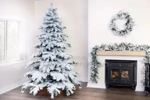 White Christmas Trees