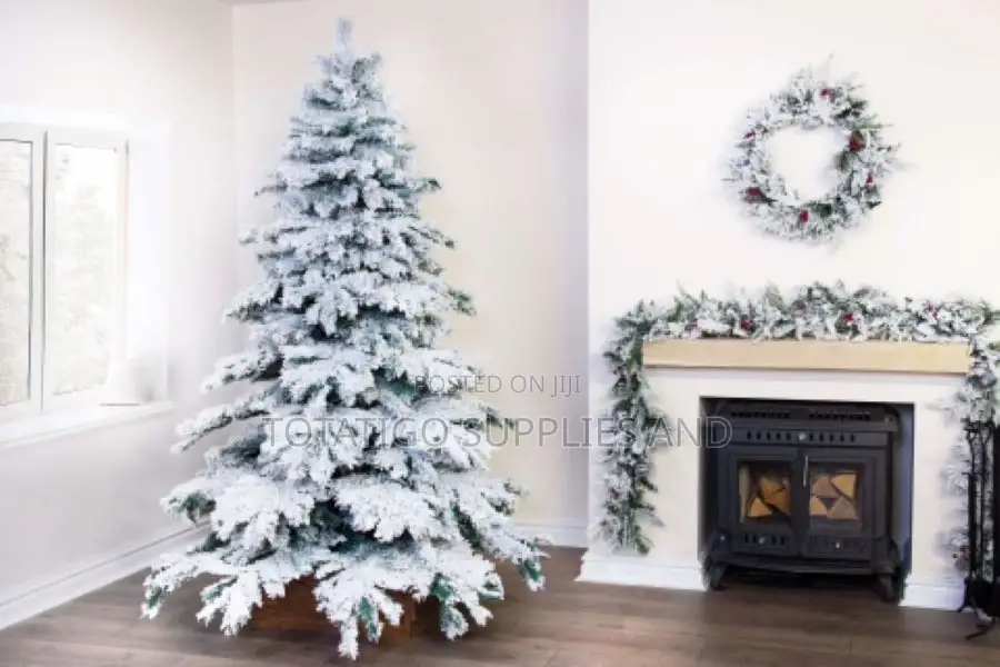 White Christmas Trees