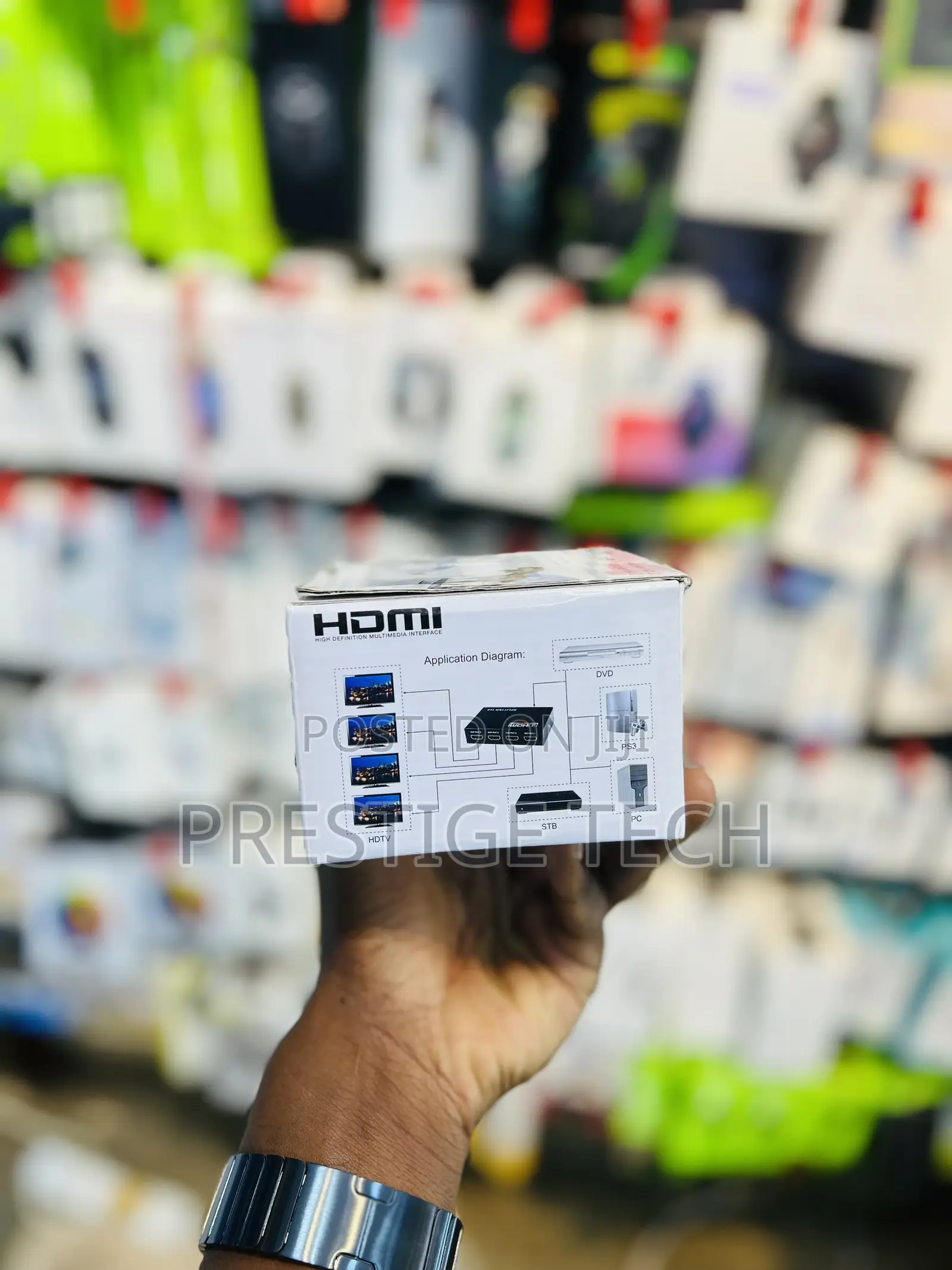 4 Port Hdmi Splitter