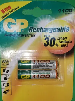Gp Aaa Rechargeable Batteries 1.2V