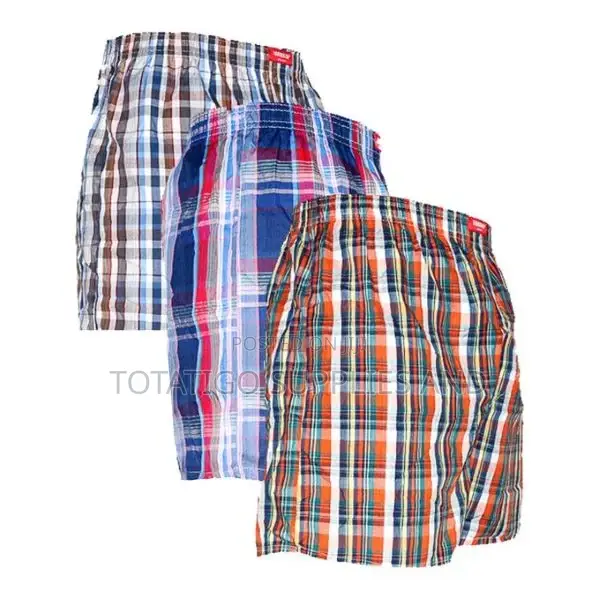 6 Men Cotton Boxers