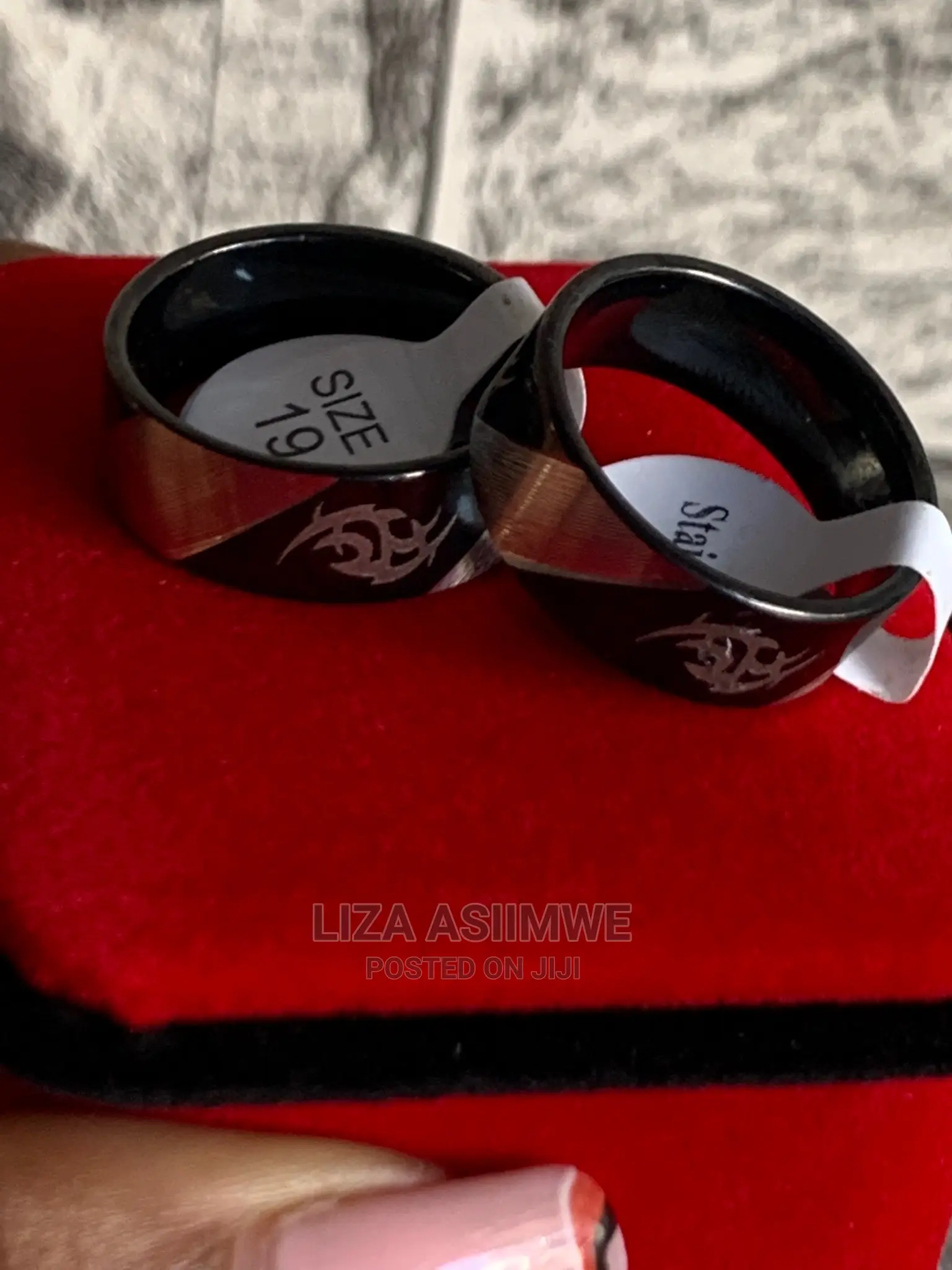 Designer Black Rings Available