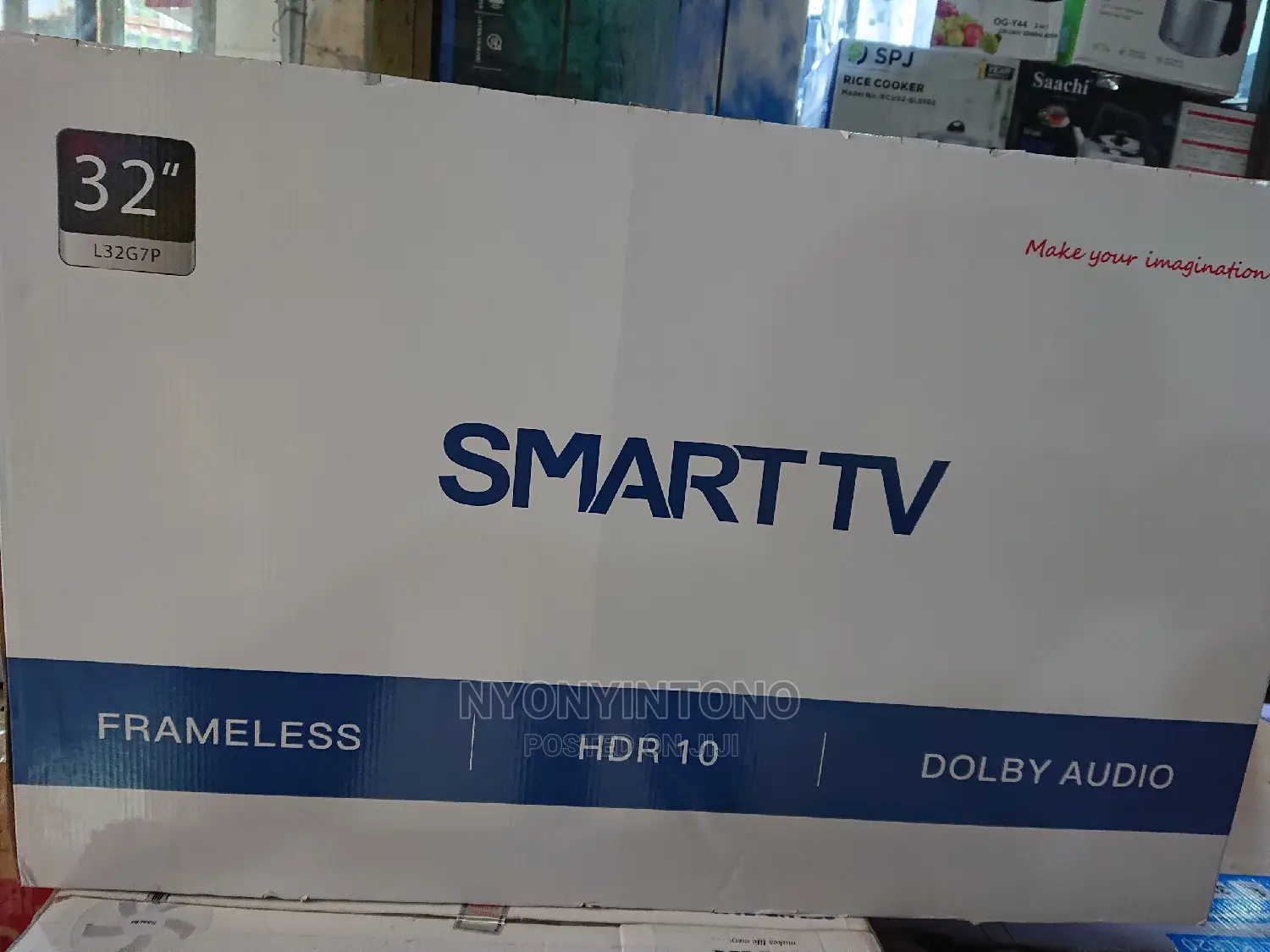 Chiq 32" Smart Android Frameless Tv