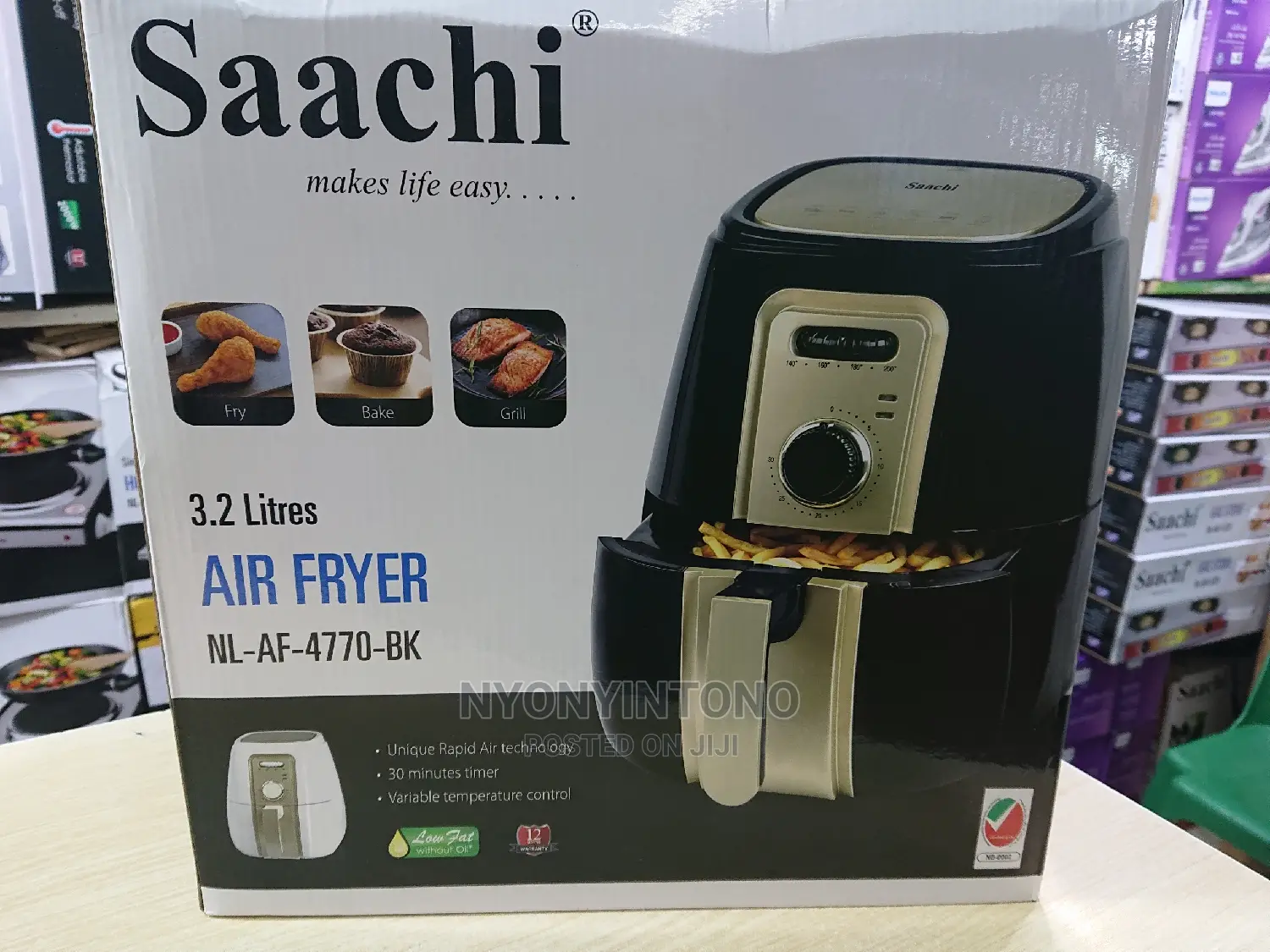 Saachi Air Fryer 3.2liter
