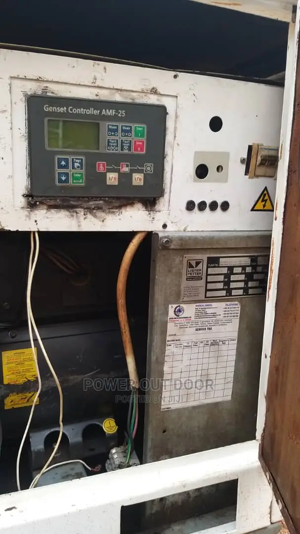 20 Kva Lister Petter DIESEL Silent Sound Proof Generator