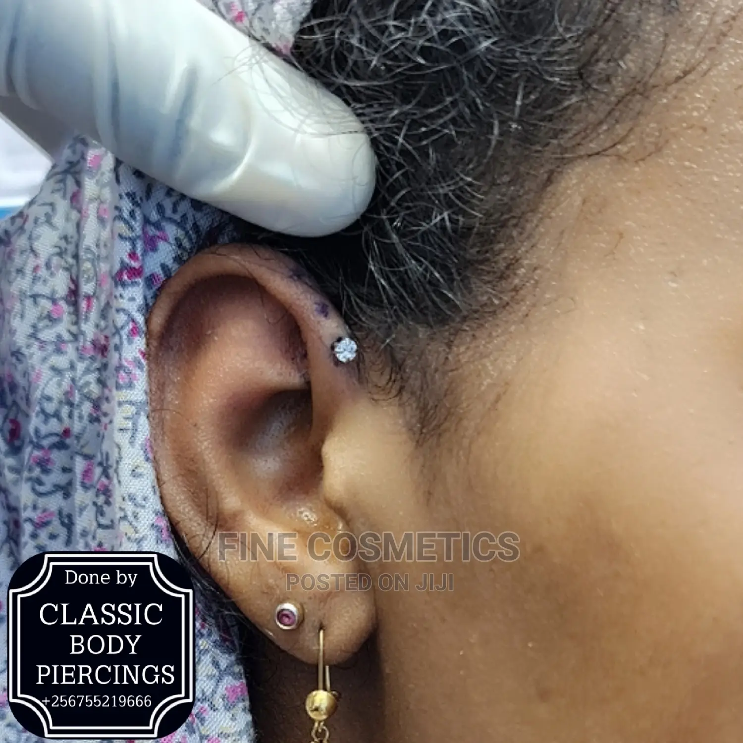 FORWARD HELIX Piercing Uganda, Professional Body Piercings