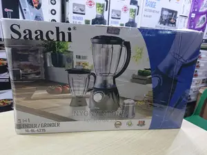 Saachi 3 in 1 Juice Blender Black