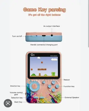 Sup Game Box Rchargable Conole/Led Scren/Retro Clasic Gaming