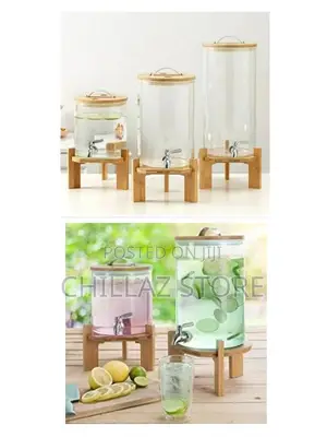 Glass Juice Dispenser