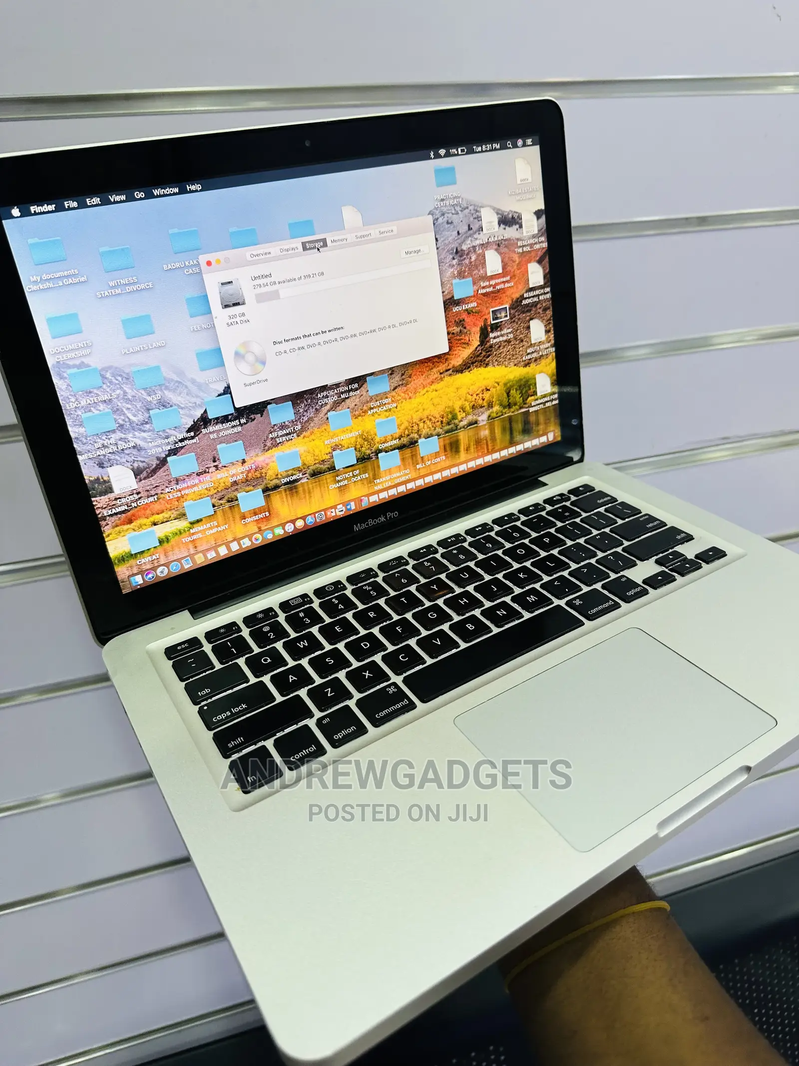 Laptop Apple MacBook 2010 4GB Intel Core 2 Duo HDD+SSD 320GB