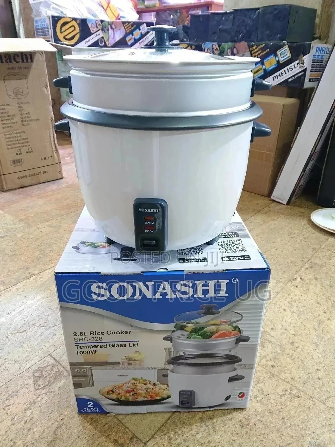 "2.8" Sonashi Steamer Rice Cooker